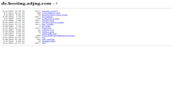 Desktop Screenshot of de.hosting.adjug.com
